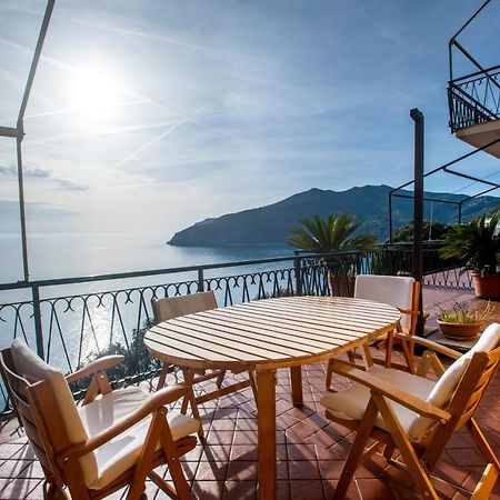 080 - La Villa Storica Il Vigneto 45B, Terrazza Sul Mare - Parcheggio Privato Gratis Moneglia Exteriér fotografie