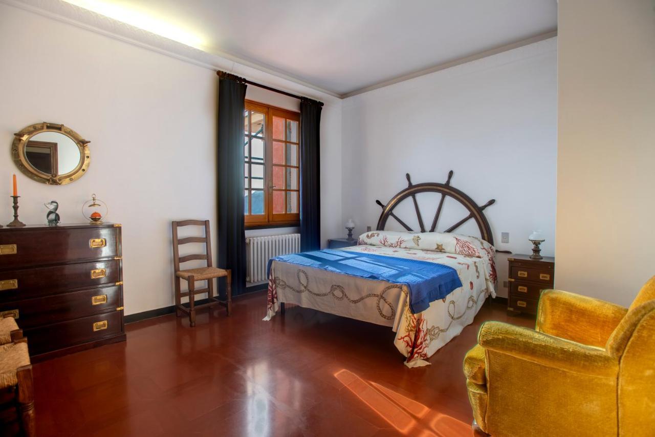 080 - La Villa Storica Il Vigneto 45B, Terrazza Sul Mare - Parcheggio Privato Gratis Moneglia Exteriér fotografie