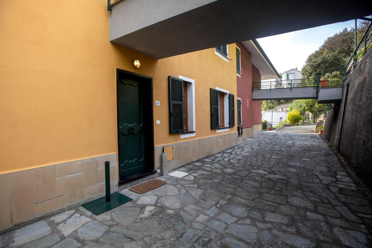080 - La Villa Storica Il Vigneto 45B, Terrazza Sul Mare - Parcheggio Privato Gratis Moneglia Exteriér fotografie