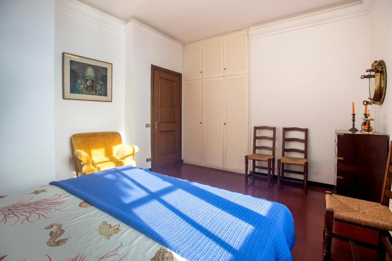 080 - La Villa Storica Il Vigneto 45B, Terrazza Sul Mare - Parcheggio Privato Gratis Moneglia Exteriér fotografie