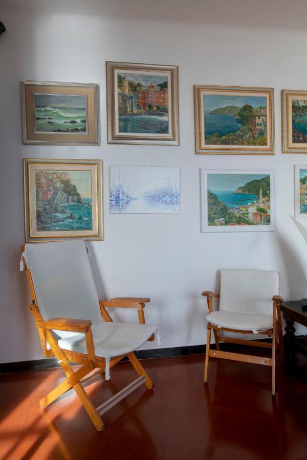 080 - La Villa Storica Il Vigneto 45B, Terrazza Sul Mare - Parcheggio Privato Gratis Moneglia Exteriér fotografie