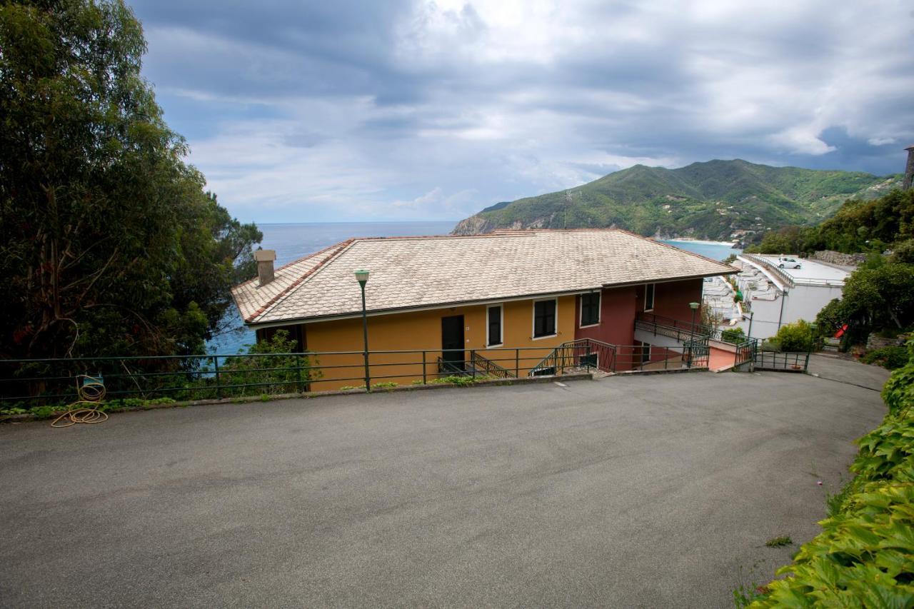 080 - La Villa Storica Il Vigneto 45B, Terrazza Sul Mare - Parcheggio Privato Gratis Moneglia Exteriér fotografie